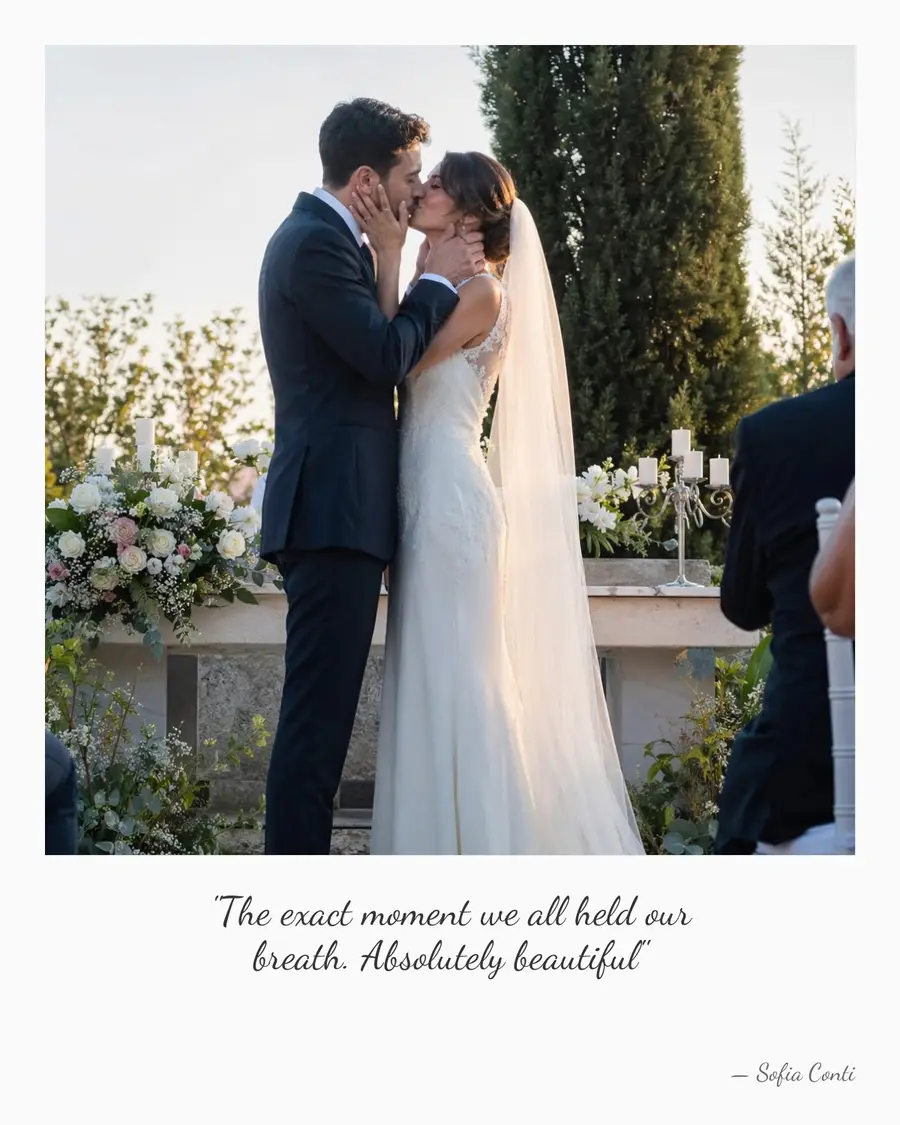 Wedding moment
